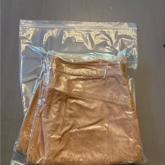 Yvonne Marie Women’s Suede Leather Pants Tan Genuine Leather Western Cowgirl - Picture 14 of 14